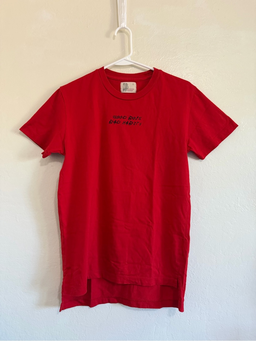 Vintage Bench/Body Red “Good Boys Bad Habits” Graphic T-shirt